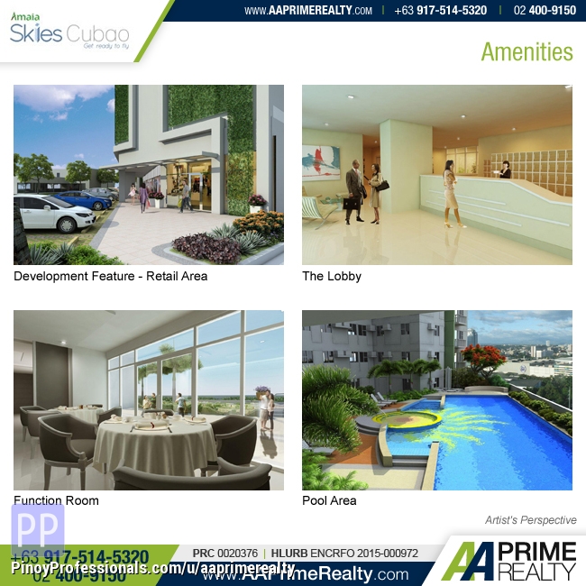 1BR Condo For Sale in Amaia Skies Cubao