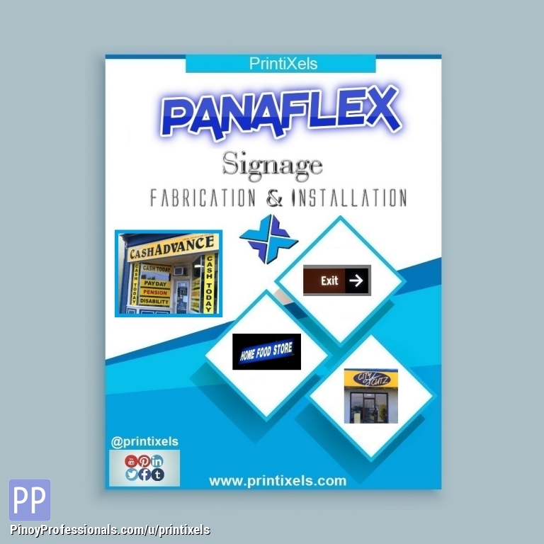 Signage Maker in Cavite Acrylic, Panaflex, BuiltUp, Backlit, Tarpaulin