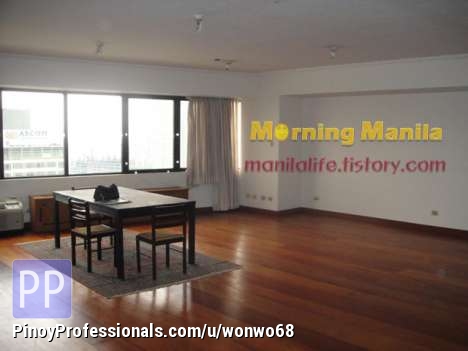 Apartment and Condo for Rent - Manila Condo For Rent Rental Makati Pacific Plaza 3BR 289SQM 120K UnFurnished