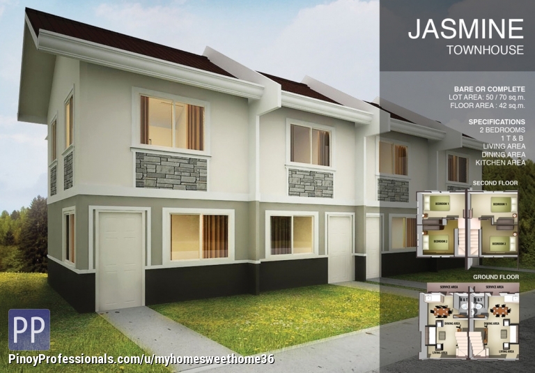 House for Sale - Affordable Townhouse For Sale in Dasmarinas Cavite Tierra Vista