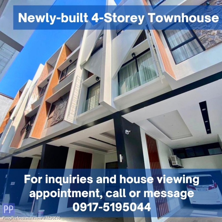 House for Sale - BRANDNEW TOWNHOUSE FOR SALE IN QC NEAR NEW MANILA & ST. LUKE’S HOSPITAL