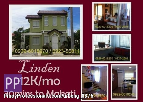 House for Sale - House And Lot In Cavite For Sale Linden Model 16k Per Month