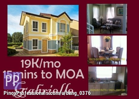 House for Sale - House And Lot In Cavite For Sale Gabrielle Model 20k Per Month 
