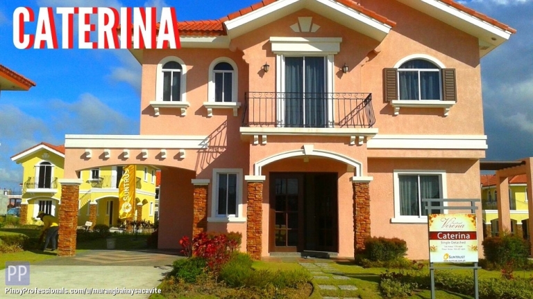 House for Sale - CATERINA house and Lot for sale in Suntrust Verona Silang Near Tagaytay City, Elegant houses for sale in Cavite Near Tagaytay City