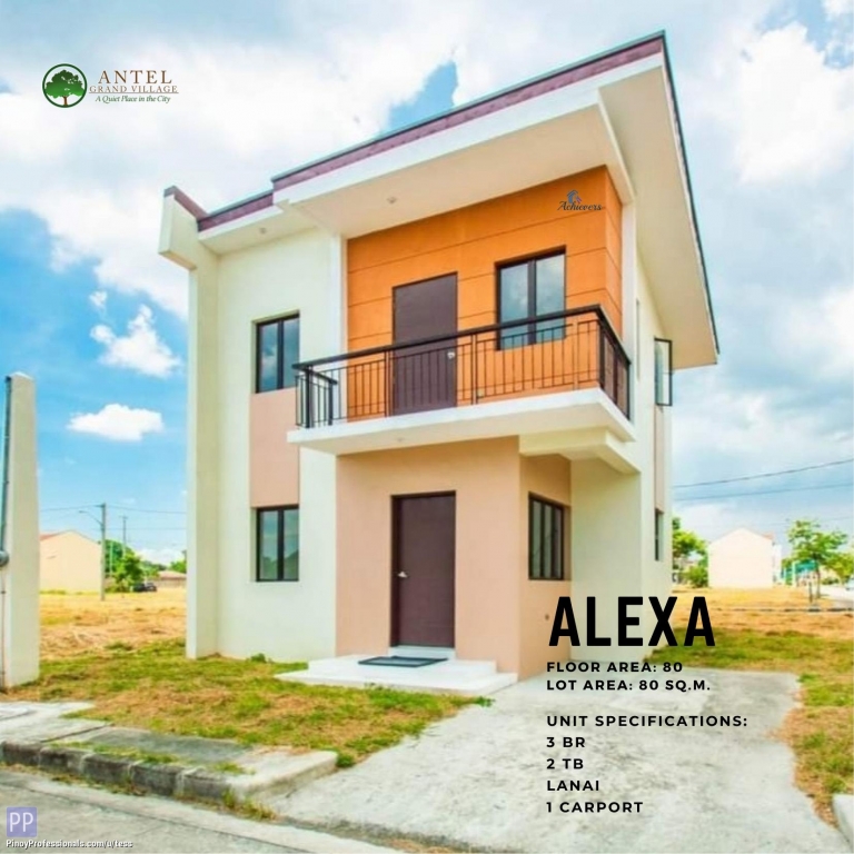 House for Sale - 2-storey RFO cavite house and lot for sale via Cavitex