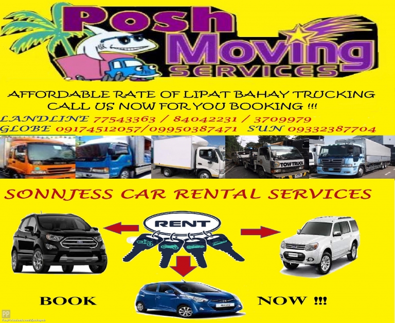 Moving Services - JPOSH LIPAT BAHAY AND TRUCKING COMPANY