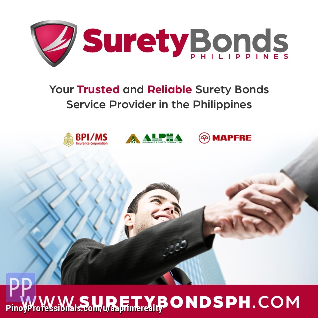 Surety Bonds for Real Estate Professionals Services / Specialty