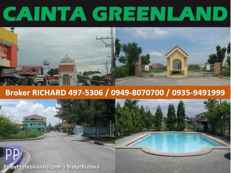 Land for Sale - CAINTA GREENLAND Lots = 6,900/sqm and 8,500/sqm