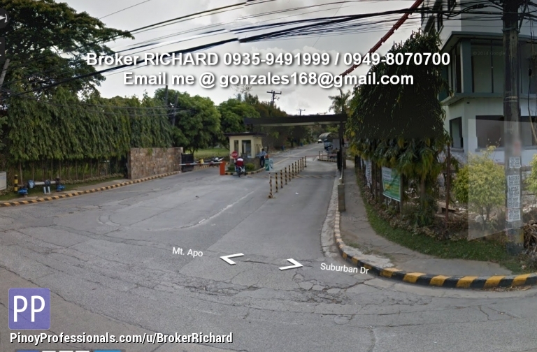 Land for Sale - BANK FORECLOSED Lots @ RIDGEMONT EXEC VILL Taytay Phase 3 = 6,000/sqm