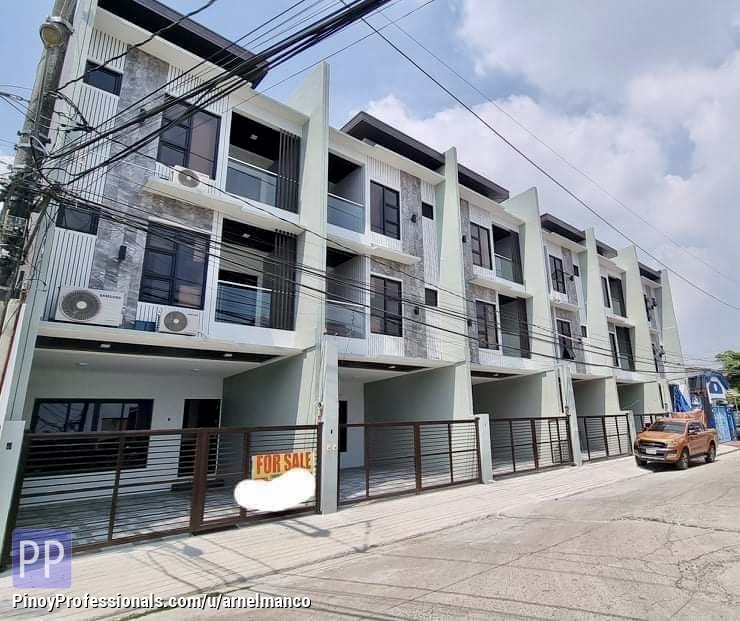 Apartment and Condo for Sale - Brandnew 3 Storey Townhouse For Sale in Greenview Executive Village West Fairview Quezon City