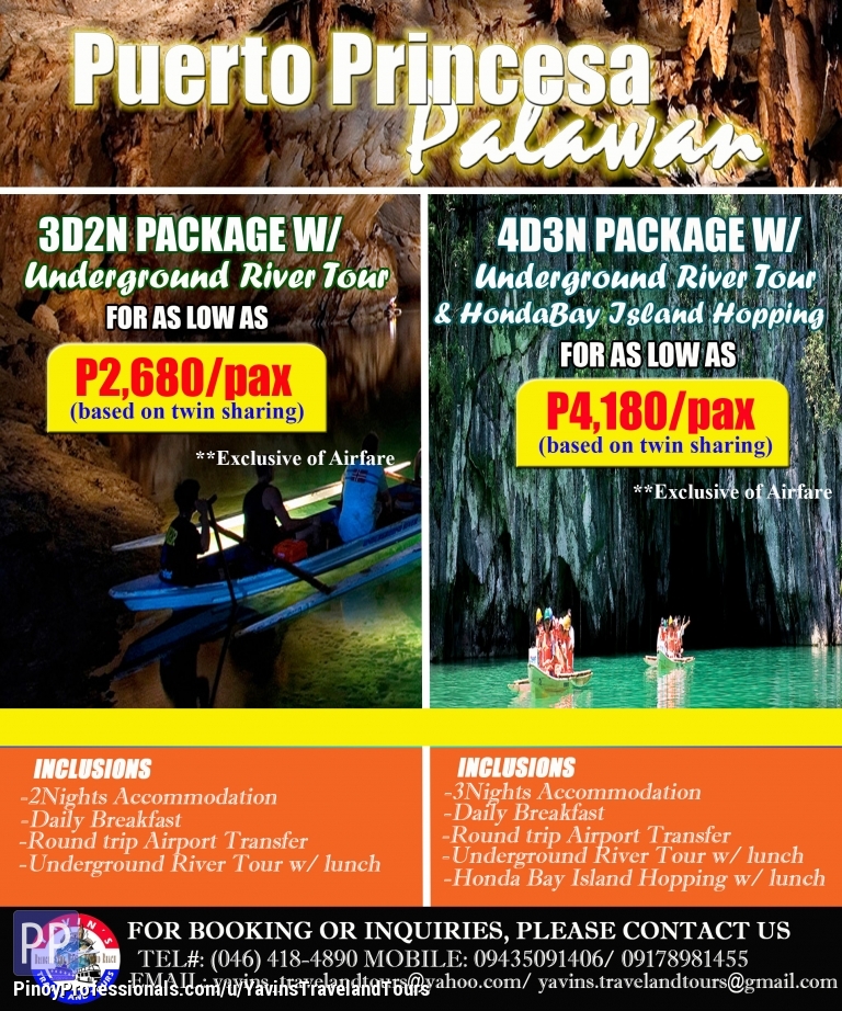 Vacation Packages - Palawan Packages