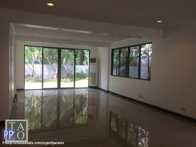 House for Rent - House and lot for Rent Bel-Air Village Makati City