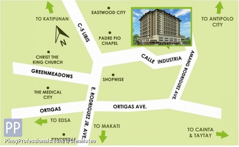 Apartment and Condo for Sale - Studio Type Near Eastwood Pre-Selling The Acacia Escalades 11k Monthly