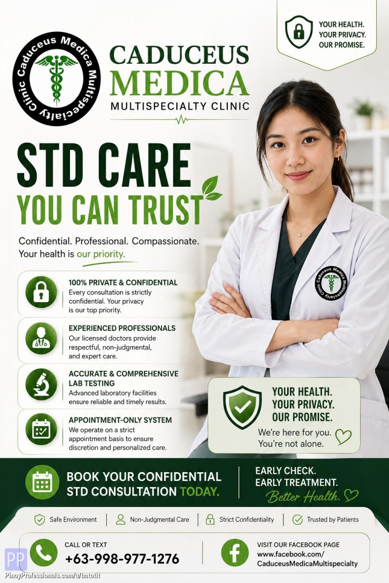Health and Medical Services - Chlamydia? Gonorrhea? Syphilis? Our Clinic can help you.