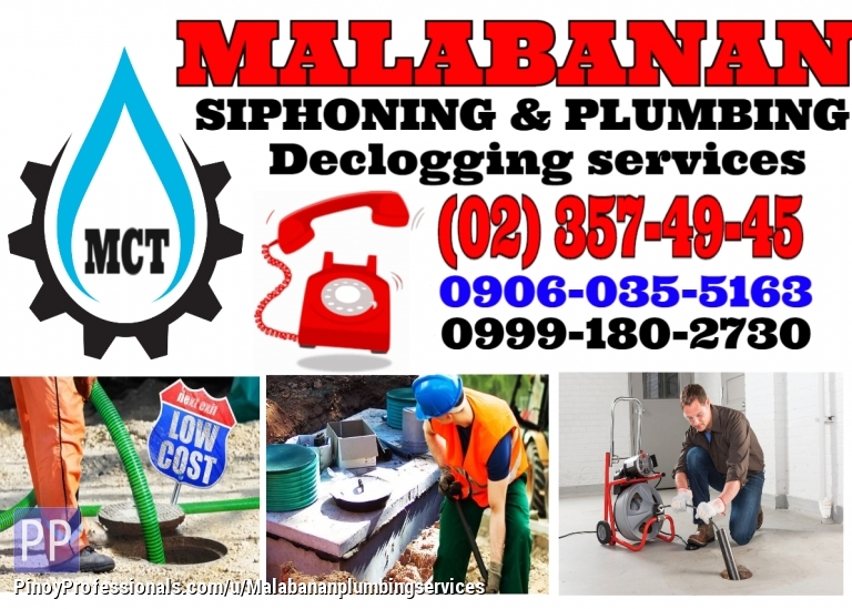 Mct Septic Tank Siphoning Declogging Of Sink Drains Canals