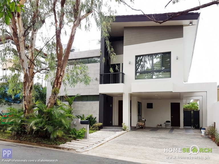 House for Sale - 3-level Brandnew Modern House with Swimming Pool in Alabangs Hill
