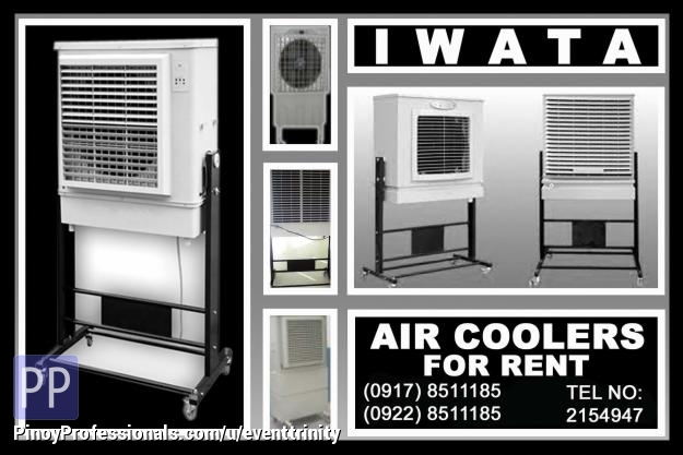 Event Planners - Iwata Air Cooler Rent Hire Manila Philippines