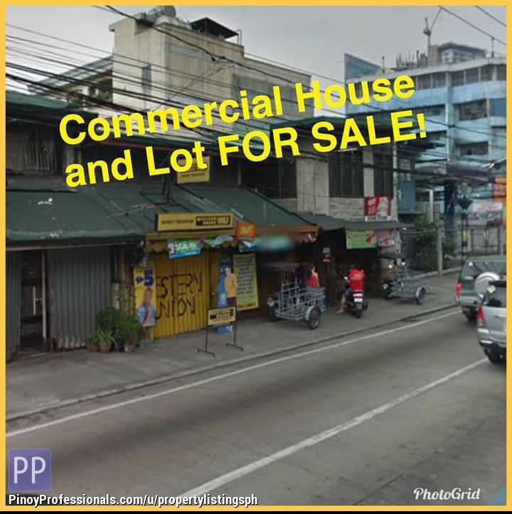 Office and Commercial Real Estate - Commercial House and lot for sale at Manila