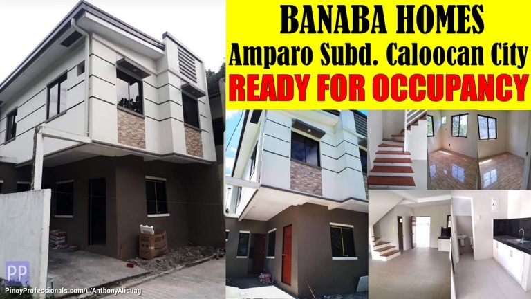 House for Sale - 3BR Townhouse Banaba Homes Amparo Caloocan City