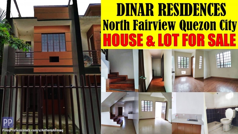 House for Sale - 3BR Townhouse Dinar Residences North Fairview Quezon City