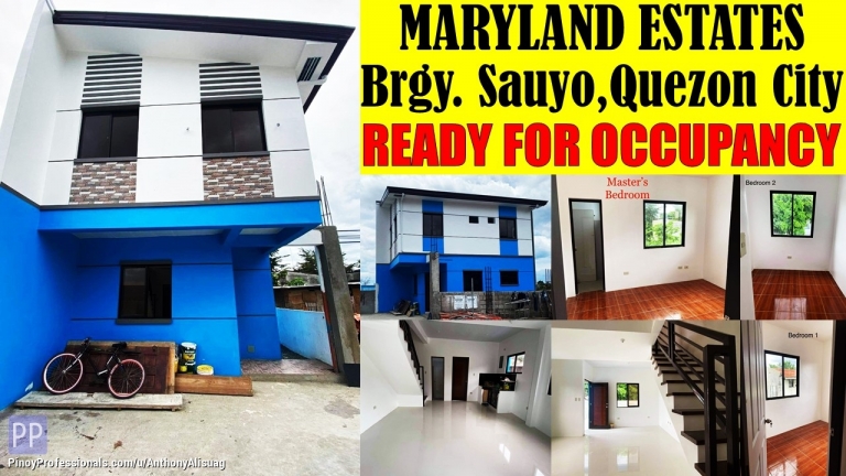 House for Sale - 3BR Single Attached Maryland Estate Sauyo Quezon City