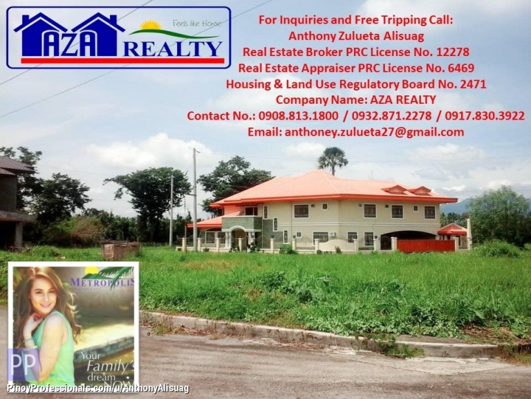 Land for Sale - Lot For Sale 210sqm. at Php 9K/sqm. Metropolis South Residential Lot San Pablo Laguna City