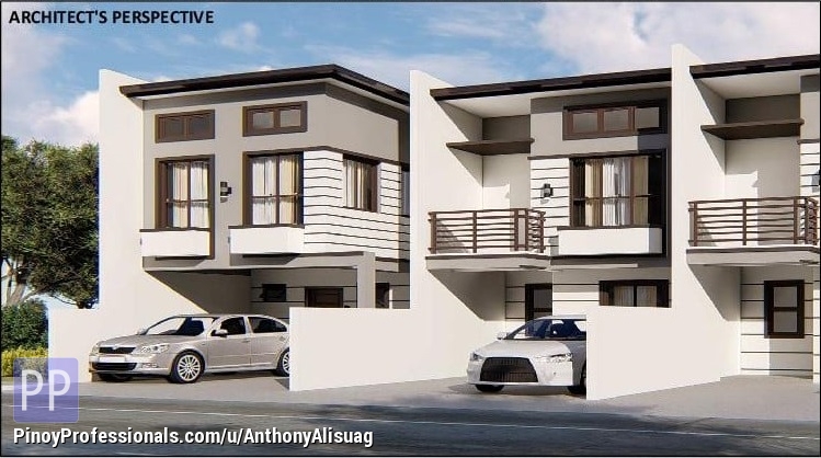 House for Sale - 100sqm. Two Storey 3BR Townhouse Bronx Executive Villas North Fairview Quezon City