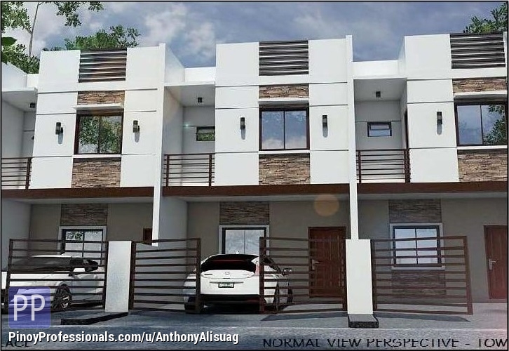 House for Sale - Hilltop Place Residences Two Storey Townhouse Unit TH-1 Hilltop Subdivision Greater Lagro Quezon City