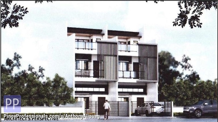House for Sale - 3 Storey 4BR Townhouse Jordan Villas Unit TH-1 & 2 Jordan Plains PH lV, North Fairview, Quezon City