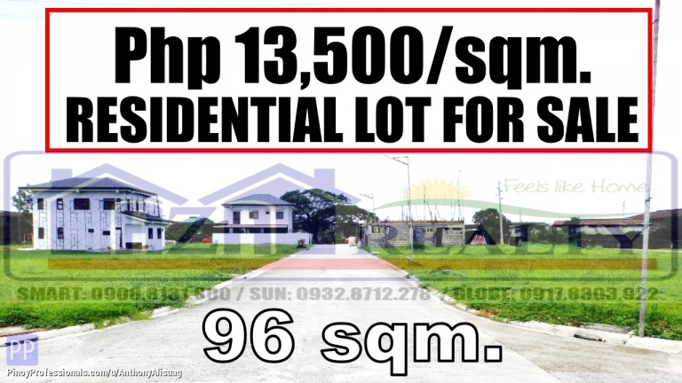 House for Sale - Lot For Sale 96sqm. nearby access to North Luzon Expressway (NLEX) in Bocaue Bulacan