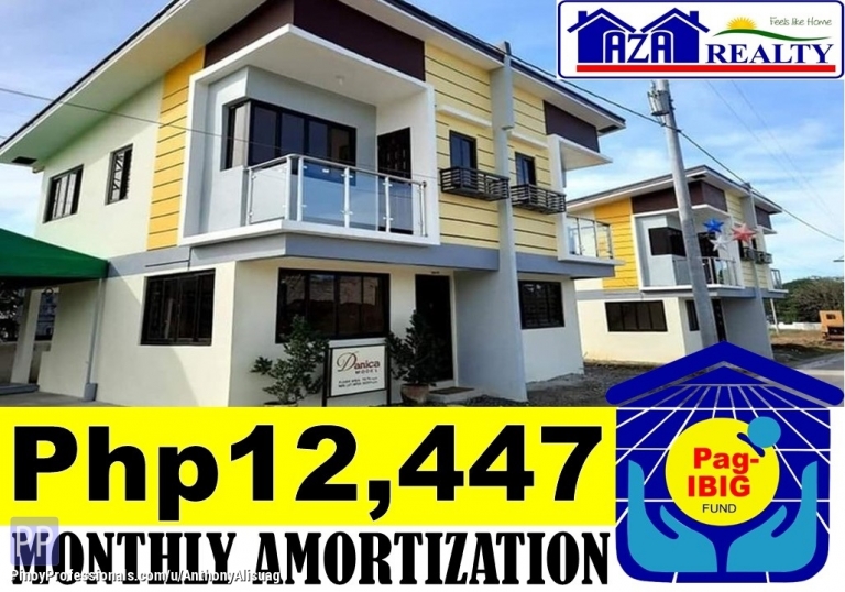 House for Sale - Php 12,477/Month 2BR Danica Duplex Villa Belissa San Jose Del Monte Bulacan