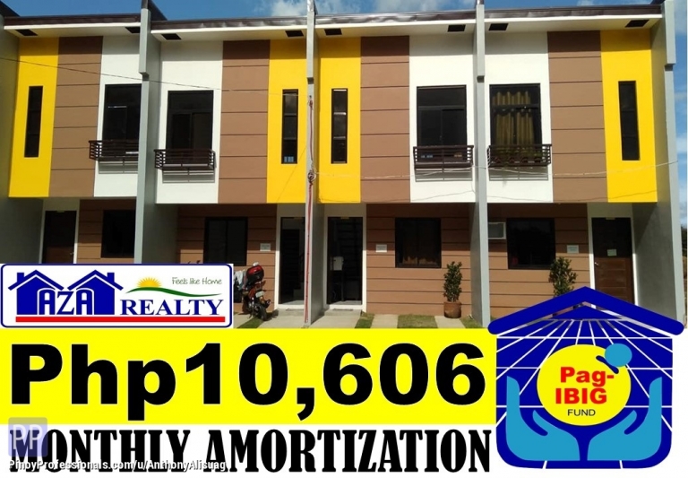 House for Sale - Php 10,606/Month 2BR Brianna Townhouse San Jose Del Monte City Bulacan
