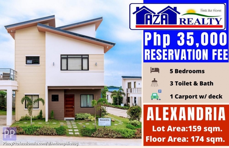 House for Sale - 5 Bedrooms Single Attached Alexandria Amaresa Marilao Bulacan