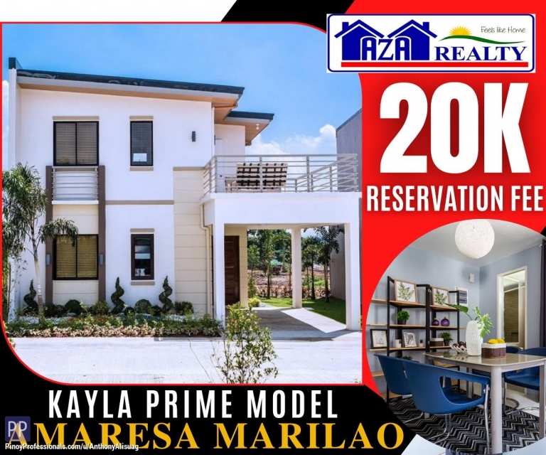 House for Sale - Kayla Prime 3BR Single Attached House And Lot For Sale in Amaresa Marilao Bulacan