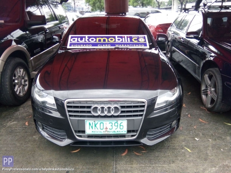 Cars for Sale - 2009 Audi A4 4DR Black Diesel AT -Automobilico SM City Bicutan