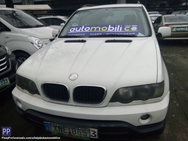 Cars for Sale - 2004 BMW X5 3.0L White Diesel AT -Automobilico SM City Bicutan