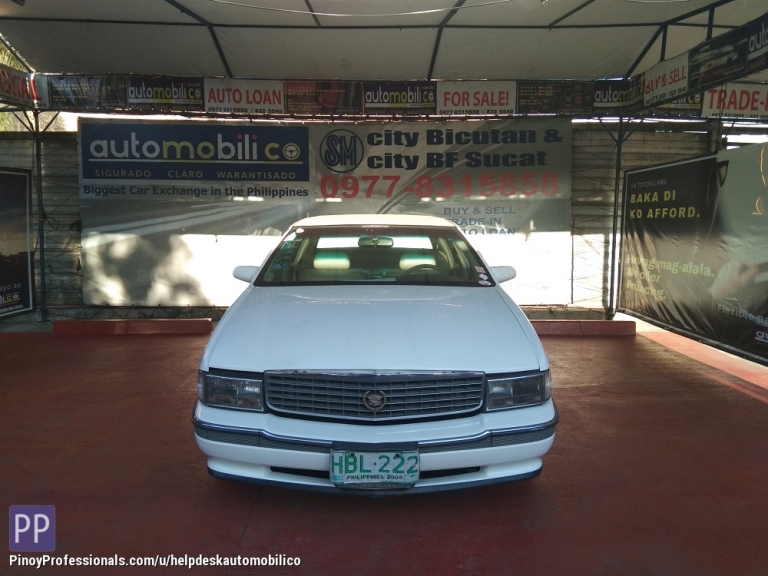 Cars for Sale - 1994 Cadillac Deville V8 White Gas AT -Automobilico SM City Bicutan