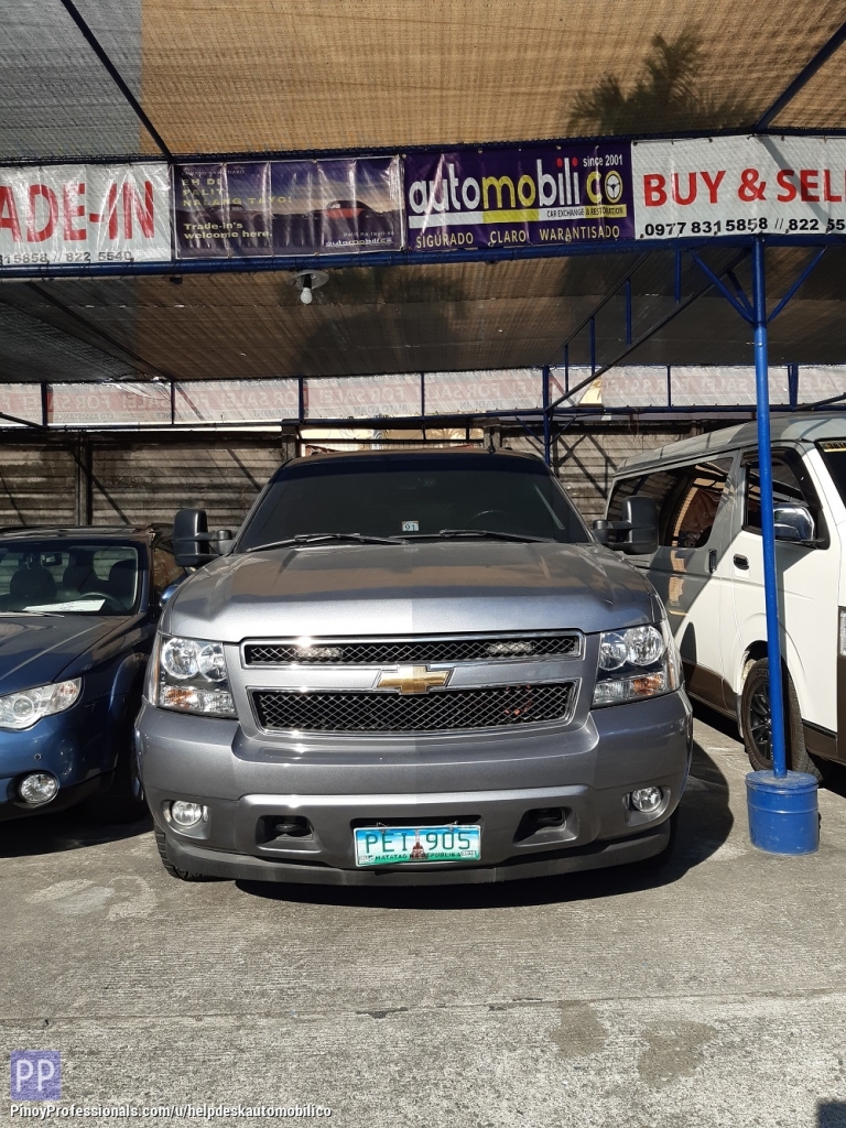 Cars for Sale - 2011 Chevrolet Suburban Gray Gas AT -Automobilico SM City Bicutan