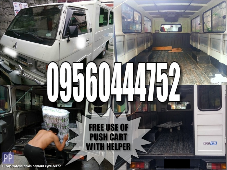 Moving Services - L300 FB Van For Rent . Lipatbahay and For Delivery of Cargoes.