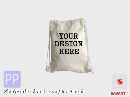 Customized Canvas Drawstring Bags & Backpacks Philippines - Classifieds/Everything Else in ...