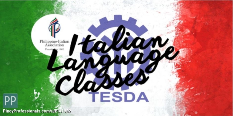 Education - Intensive Italian Language Class - TESDA certified - for Beginners (A1) [June 20 - Aug 08]