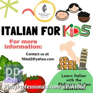 Specialty Services - ITALIANO for KIDS level 1