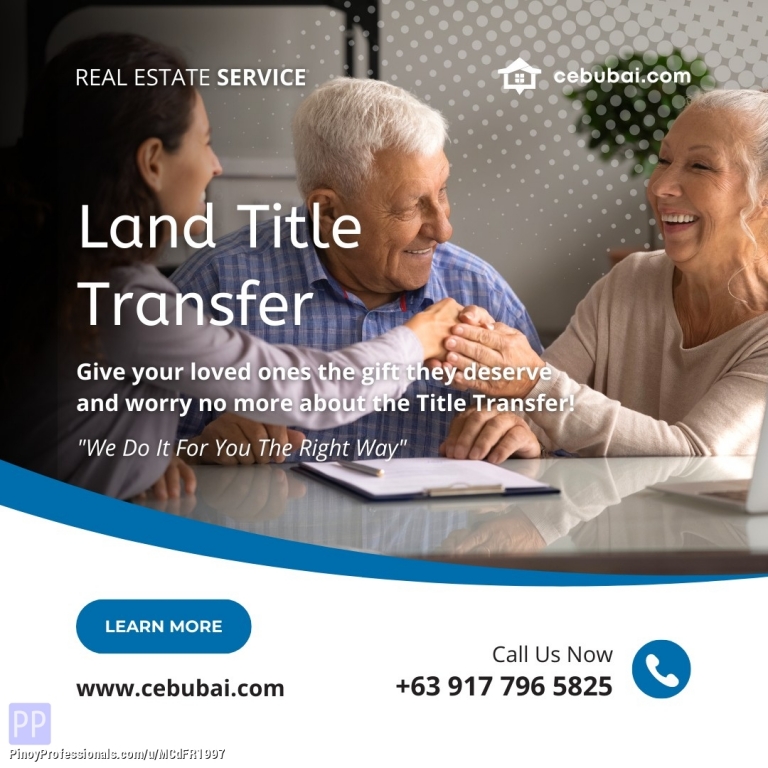 Business and Professional Services - Land Title Transfer Services