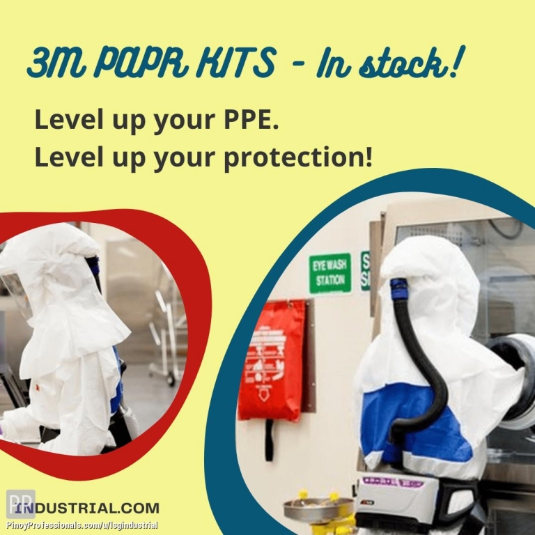 Health and Medical Services - PAPR Respirators FOR SALE