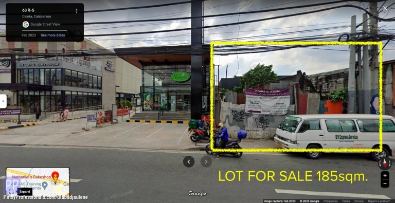 Land for Sale - Commercial Lot For Sale in Cainta, Rizal, Along Ortigas Ave Ext. (near Junction - beside Robinsons Cainta/RS City Square)