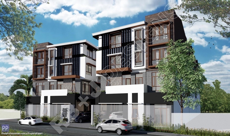 House for Sale - BRANDNEW MODERN DESIGN TOWNHOUSE IN QUEZON CITY. 4 BEDROOMS, 5-6 BATHROOMS, AND 3 CAR GARAGE