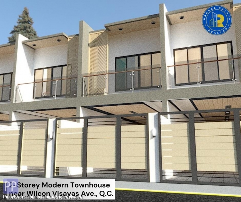 House for Sale - 2-Storey Townhouse for Sale in Visayas Avenue Quezon City near Wilcon Center and Montessori School