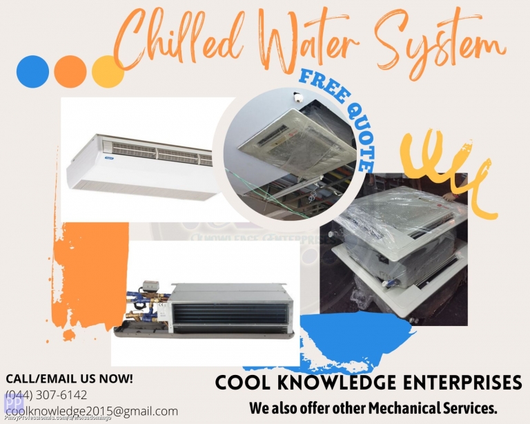 Engineers - CKE Bulacan -- Chilled Water System: We Supply and Install **
