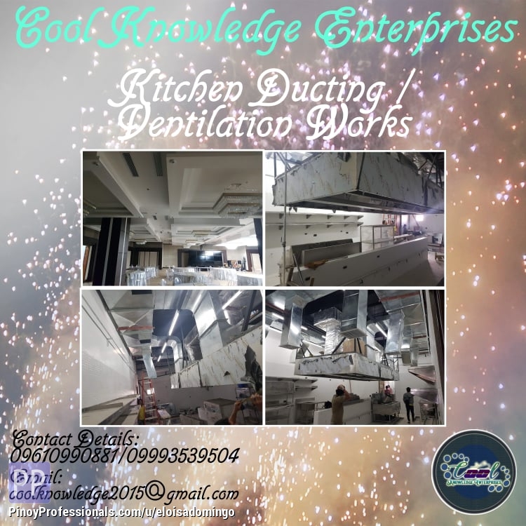 Engineers - Kitchen Ducting/Ventilation Works** We do Installation and Supply