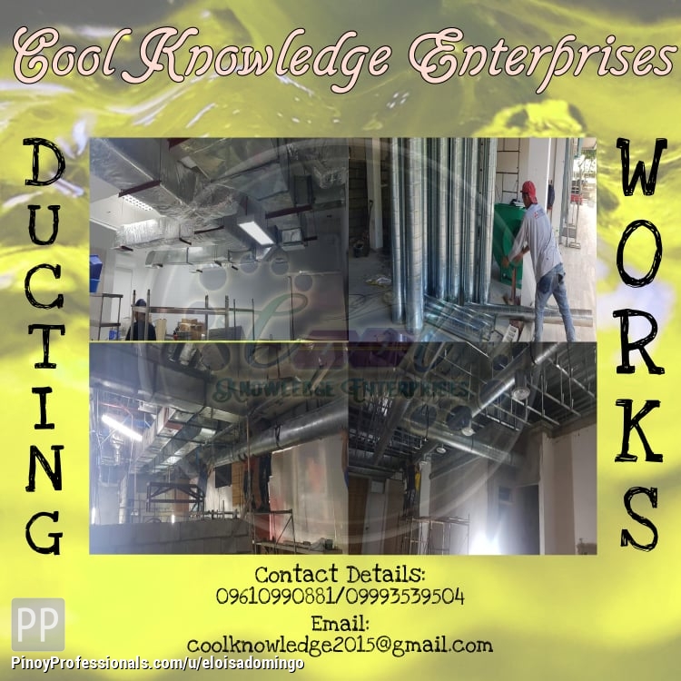 Engineers - Ducting Works Services ** CKE Bulacan (We Install and Supply)